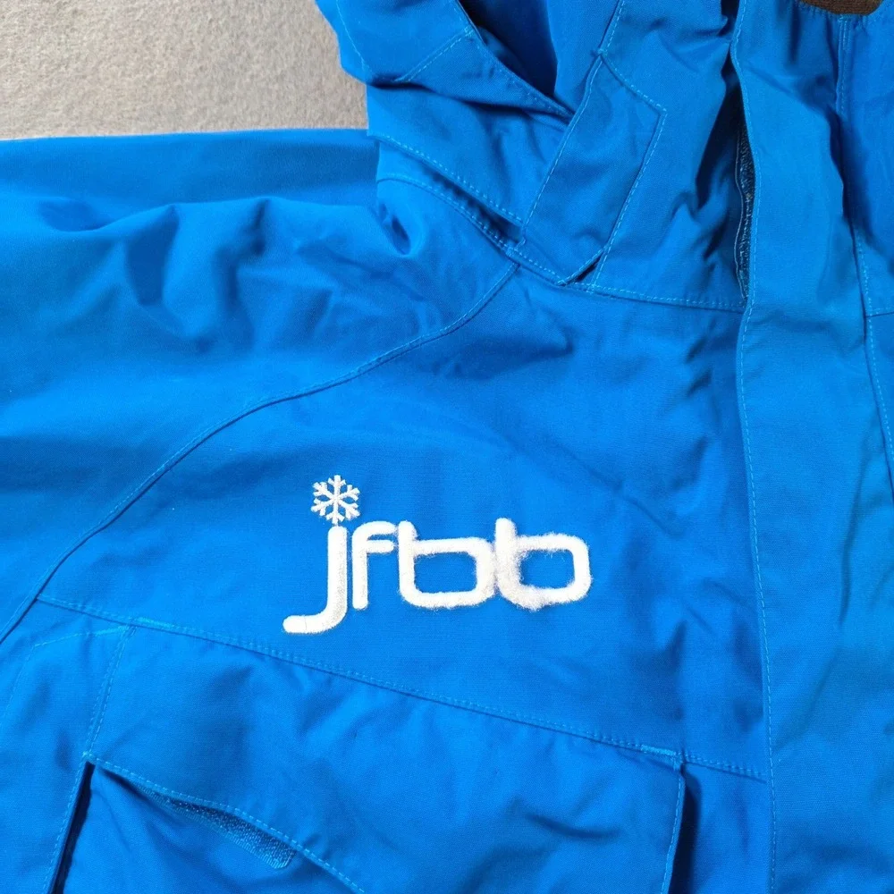 The North Face Snowboard Jacket Mens 2XL Blue Hyvent Ski Patrol Waterproof Hood